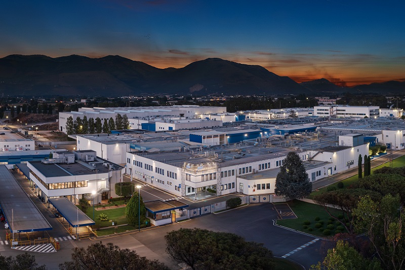 Panoramic view of BSP site in Latina, Italy